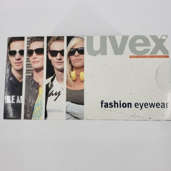 UVEX Sport Polarized Sunglasses LGL 2 Blue Transparent Frame Silver Lens NWT - Picture 10 of 11